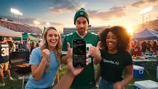 Win the Tailgate with LFG Sports AI | Real-Time NFL Insights for Every Fan 🏟️