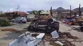 Orient Bay Village, St. Martin, Hurricane Irma