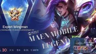 MAEN MOBILE LEGEND🤩HILDA ROAM push Ranked/Expert Wingman