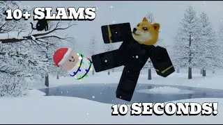 How to Chain slams in Baby kicking simulator - Roblox