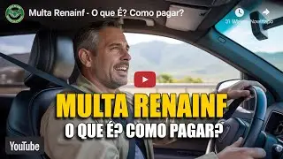 Multa Renainf   O que &eacute;   Como Pagar