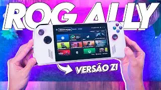 Um CONSOLE PORTÁTIL que RODA TUDO? Conhecendo o ROG ALLY Z1 da Asus!