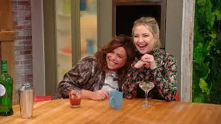 Kate Hudson & Rachael Make Cocktails With Kate's King St. Vodka