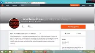 Become a patreon for TheHuminnoidestudios
