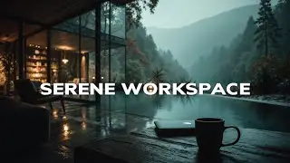Serene Workspace Study Vibes | Дзен-музыка для Глубокого Фокуса и Спокойной Работы
