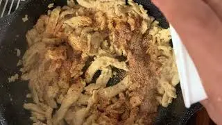 Fry soy curls