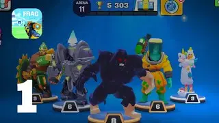FRAG Pro Shooter Gameplay walkthrough part 1 (android,iOS)