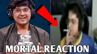 MORTAL REACTION ON SMOKING ON LIVESTREAM | MORTAL REACTION ON SMOKING | MORTAL SMOKING REACTION