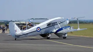Classic Wings de Havilland DH89A Dragon Rapide G-AIDL and G-AKIF close-up