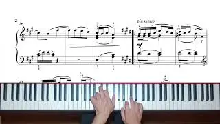 Gliere - 12 Children's Pieces - Folksong - Op. 31, No. 5 - 41,000pts