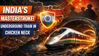 India&rsquo;s Masterstroke! Underground Train in Chicken Neck Shocks Enemies 