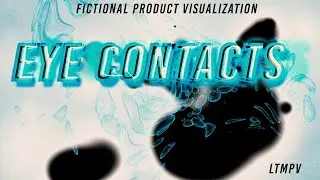 Eye Contacts - Fictional 3D Product Visualization (Not A Real Product)