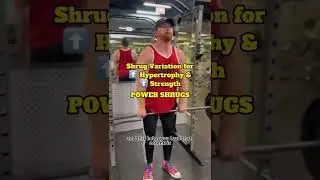 Power Shrugs for Increased Trap Hypertrophy, Strength, and Power