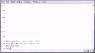 Python教程 Python Programming Tutorial   41   Working with Files