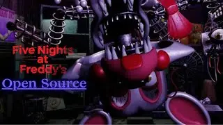 Este Remake de Fnaf es muy claustrofóbico... (Five nights at Freddy's Open Source)