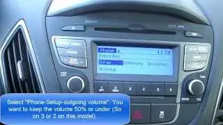 How to solve Distortion or Feedback when using your Bluetooth in the 2015 Hyundai Tucson GL?