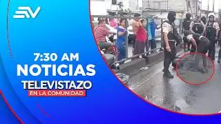 Vía Perimetral: Un persona fue baleada en el segundo puente | Televistazo | Ecuavisa