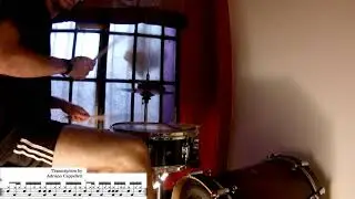 Justin Tyson drum transcription / R+R=NOW - CHANGE OF TONE