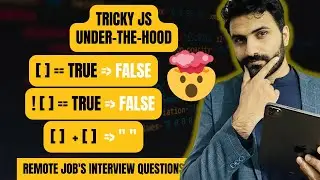 💪💪 Tricky Javascript Interview Questions | Remote Jobs | Javascript Course | Shoaib Shebi