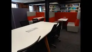 What's on the second floor of the University Library?