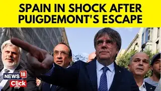 Catalonia Parliament | Police Hunt Ex-Catalan Separatist Leader After Shock Return From Exile | N18G