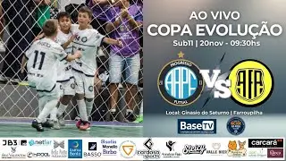 AFA x AAPF | AO VIVO | COPA EVOLU&Ccedil;&Atilde;O | Sub-11 | 20/11 &ndash; 09:30