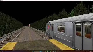OpenBVE Rare: R62 (5) Train to Eastchester-Dyre Av