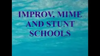 Improv, Mime and Stunt Schools