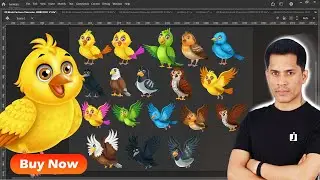 Birds Cartoon Character | No Copyright Cartoon Characters | Jeeva Edu |@LearnAnimationHindi