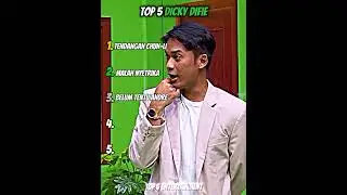 Top 5 Dicky DifieTerlucu #laporpaktrans7 #dickydifie