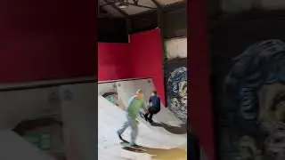 Will Lester Backside Kickflip Door Gap 🚪 🔥🛹 #skateboarding #skatepark #thehouse #fyp #shorts