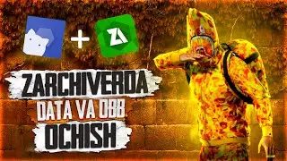 ZARCHIVERDA DATA VA OBB FAYLLARINI OCHISH VA CONFIG O'RNATISH