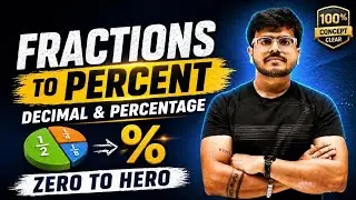 Important Fraction to Percent | Basic Math | SHiNE Academy