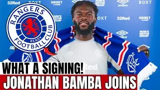 STAR STRIKER Jonathan Bamba SIGNS for Rangers &ndash; REDS fans ECSTATIC tonight | rangers fc news