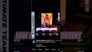 Невероятный новый контент по плей-офф MUT 26! #mut26 #madden