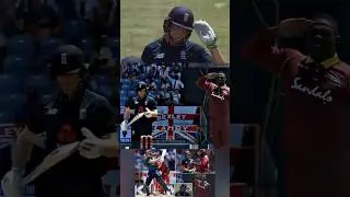 Jos Buttler trolled Sheldon Cottrell with a salute #josbuttlerbatting #englandcricket#cricketrevenge