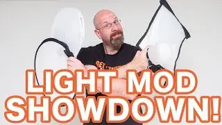 Gary Fong Lightshpere Vs Fstoppers Flashdisc Vs Rogue Flashbender Vs Neewer 16” Mini Round Softbox
