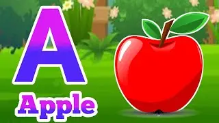 Phonics Song 2 with TWO Words in 3D - A For Airplane - ABC Alphabet Songs with Sounds 3355
