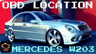 Mercedes-Benz W203 OBD OBD2 location