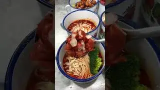 🥰Satisfying with hot street food🥳#streetfood #satisfying video#cooking #asmr#shorts