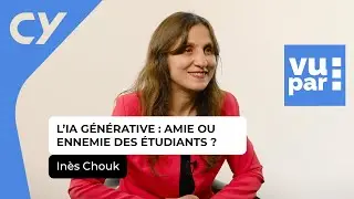Vu par — Ines Chouk, chercheuse au laboratoire TMA | CY Cergy Paris Université