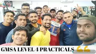 GMSA FITNESS ACADEMY | LEVEL 4 FITNESS TRAINER | PRACTICALS |
