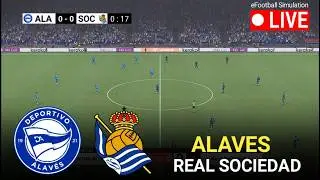 🔴LIVE- Alaves vs Real Sociedad l Copa Del Rey 2026 l eFootball Pes 21 Game Video Simulation