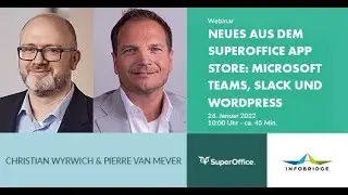 Impuls Webinar: Neues aus dem SuperOffice App Store: Microsoft Teams,  Slack, Wordpress und mehr