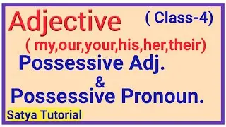Possessive Adjective & Possessive Pronoun