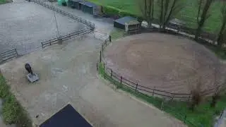 Drone opname van Paardenplezier. 2e Kerstdag 2024