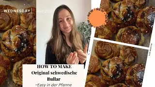 Original schwedische Bullar Rezept | Zimt- & Mohnf&uuml;llung | How to make swedish Bullar