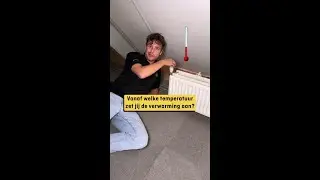 Vanaf welke temperatuur zet jij de verwarming aan? 🤔🥶 #hubo #verwarming #winter #warmte #fyp