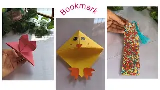 3D ❤️ How To Make Chick paper Bookmark,Dly Bookmark ldeas ,scale Bookmark Beautiful 