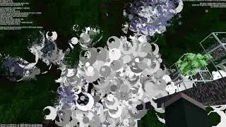 Minecraft | Celebrating 1.14 by Blowing Up 250 Cats!